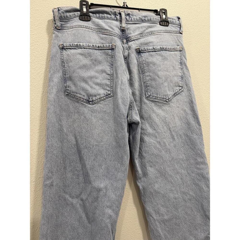 AGOLDE Ren Wide Leg High Rise Denim Jeans, Women's 33 - Picture 7 of 9